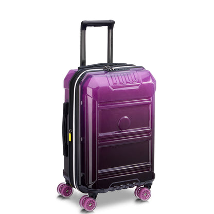 MALA BORDO EXPANSÍVEL - REMPART 2.0 VIOLETA TRANSLUCIDO