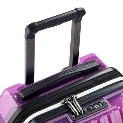 MALA BORDO EXPANSÍVEL - REMPART 2.0 VIOLETA TRANSLUCIDO