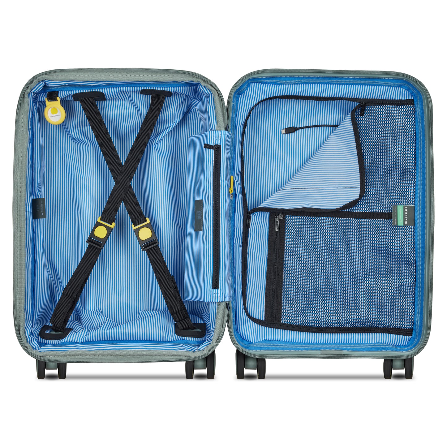 MALA BORDO EXPANSÍVEL - LUTECE VERDE CLARO