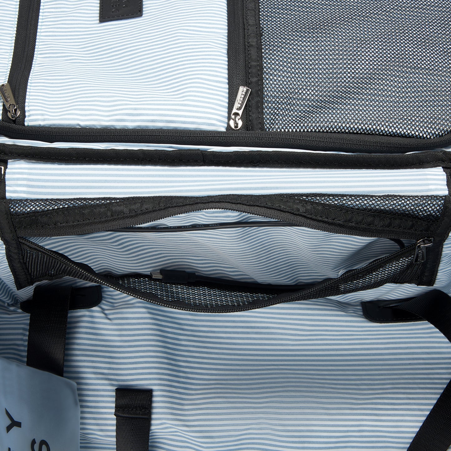 MALA BORDO EXPANSÍVEL - WAGRAM AZUL ESCURO