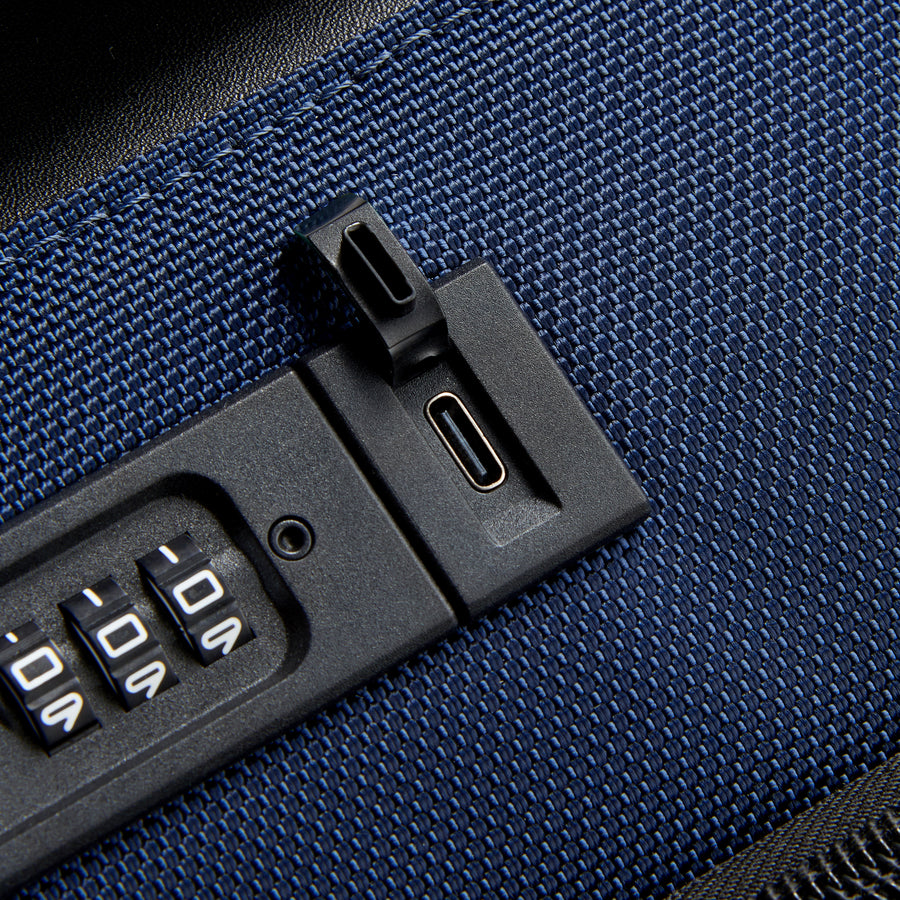 MALA BORDO EXPANSÍVEL - WAGRAM AZUL ESCURO