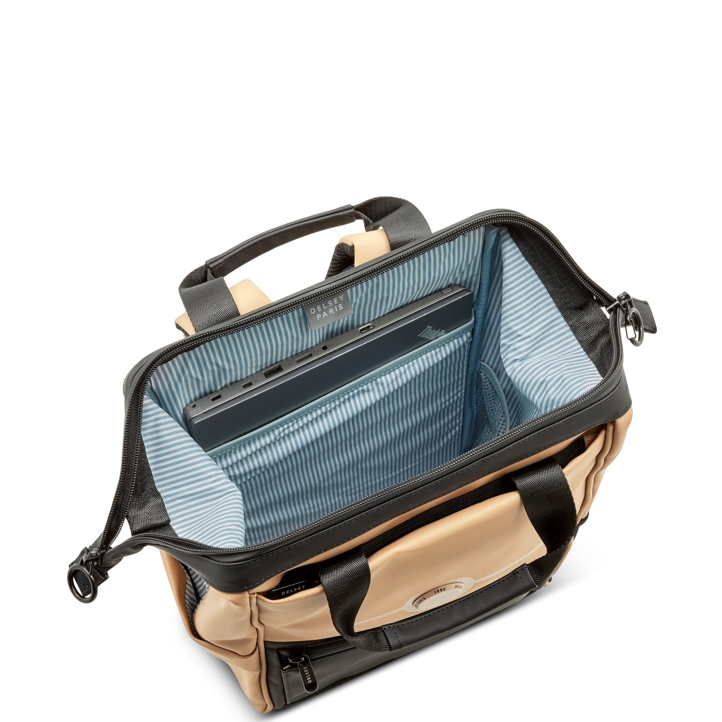 MOCHILA NOTEBOOK - TURENNE BEGE