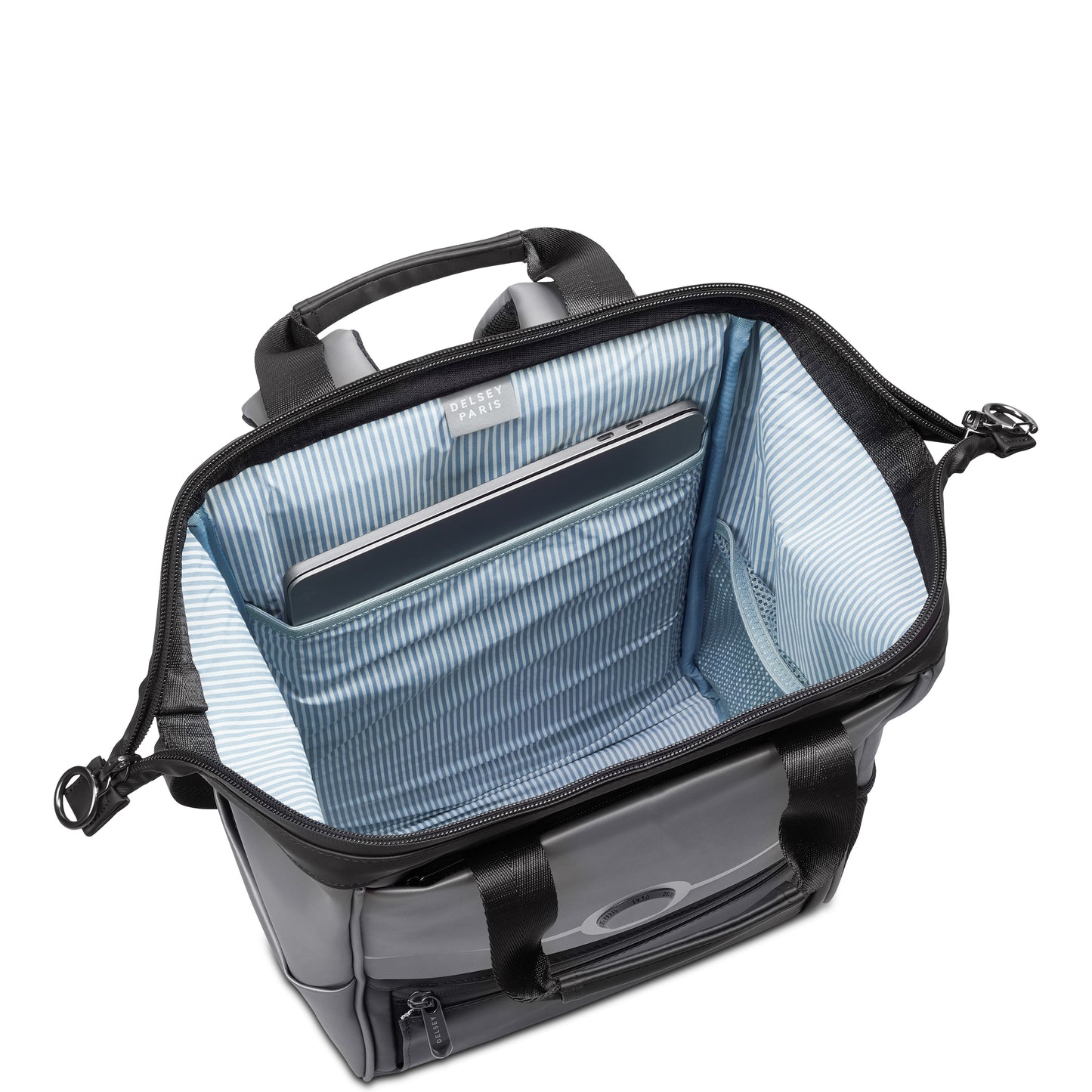 MOCHILA NOTEBOOK - TURENNE CINZA CLARO