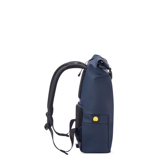 MOCHILA NOTEBOOK ROLL TOP - TURENNE AZUL ESCURO