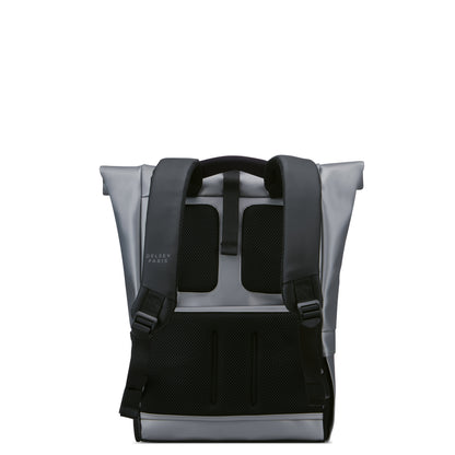 MOCHILA NOTEBOOK ROLL TOP - TURENNE CINZA CLARO