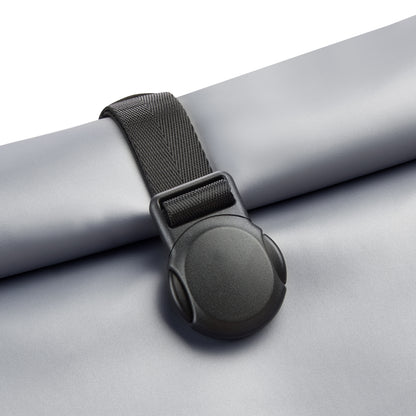 MOCHILA NOTEBOOK ROLL TOP - TURENNE CINZA CLARO