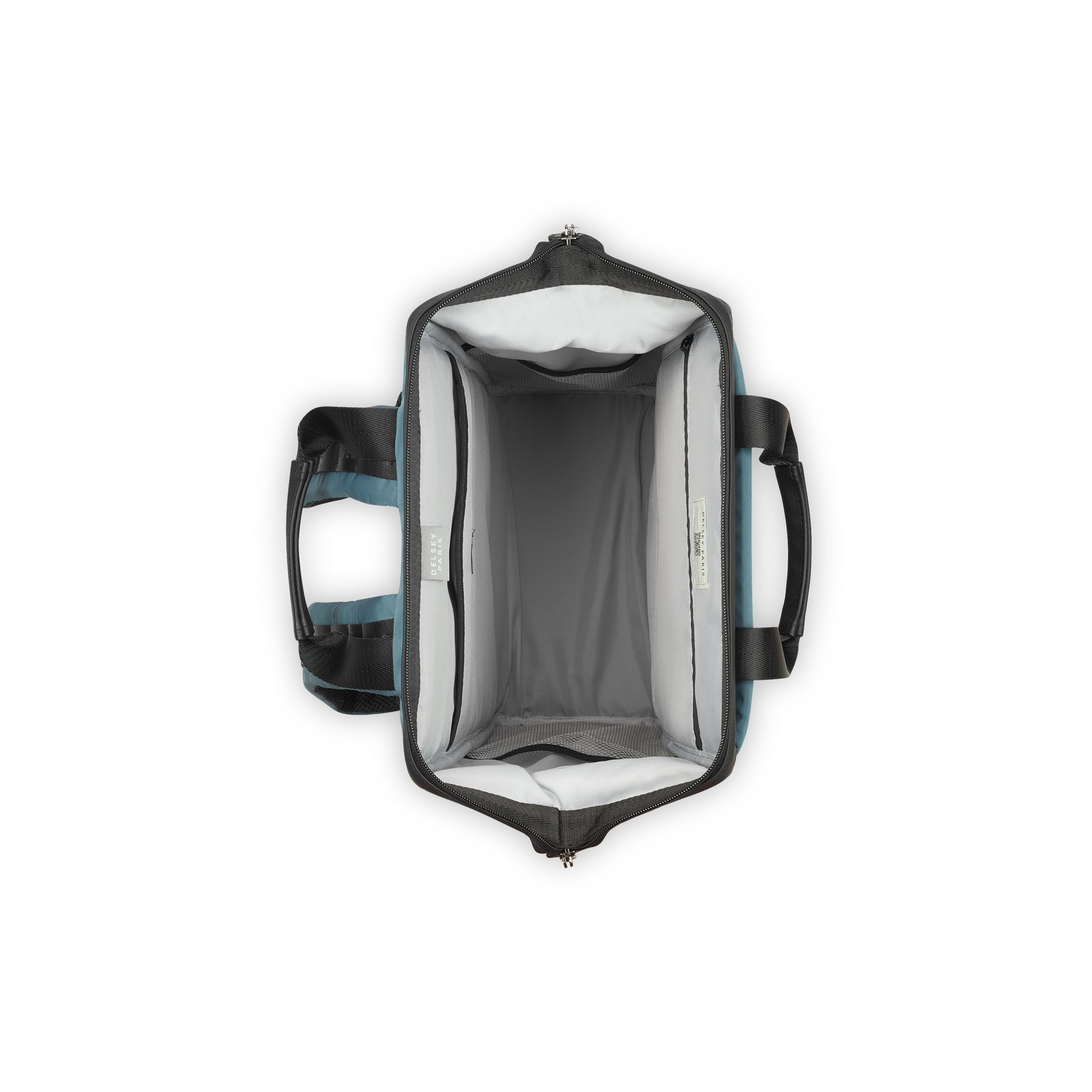 Mochila DELSEY para notebook com compartimento interno espaçoso, design resistente e alças acolchoadas para maior conforto e proteção dos acessórios.