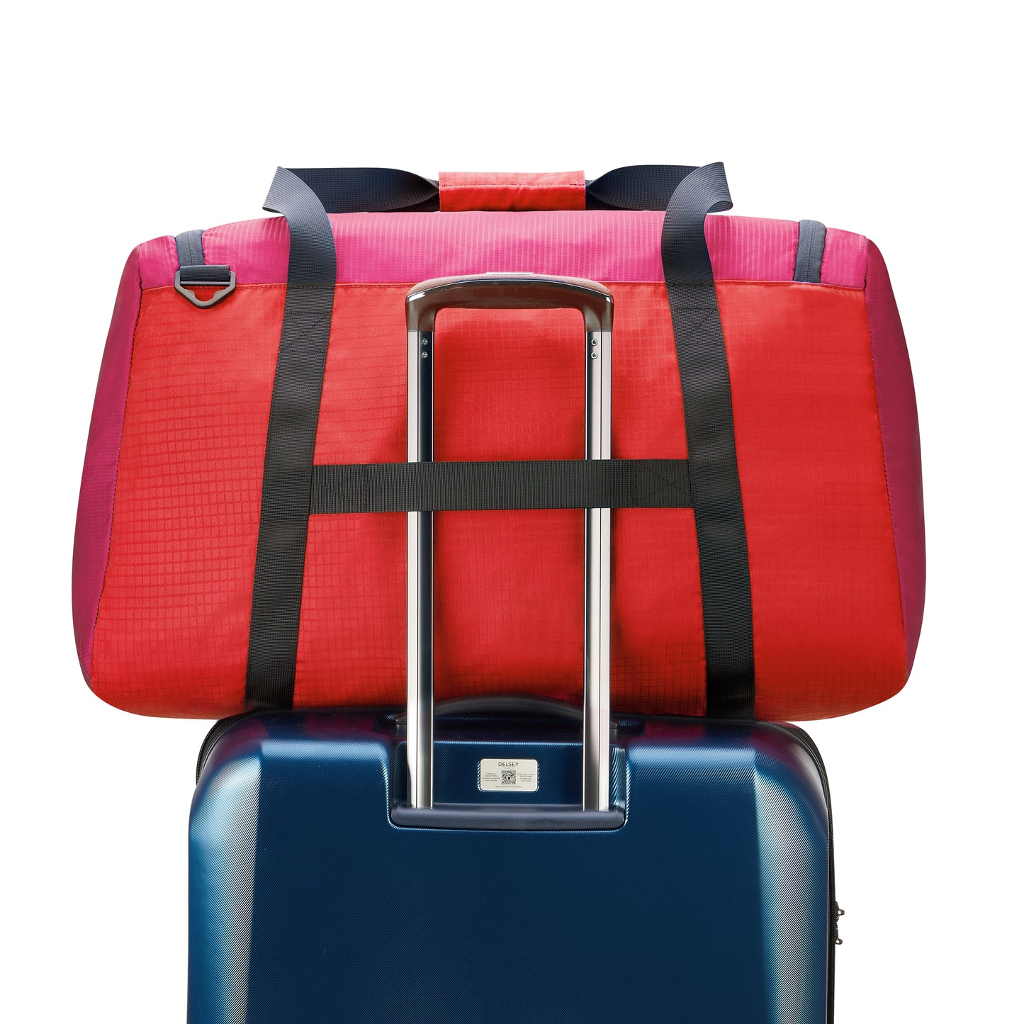 SACOLA DOBRÁVEL MÉDIA - NOMADE FRAMBOESA