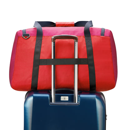 SACOLA DOBRÁVEL MÉDIA - NOMADE FRAMBOESA